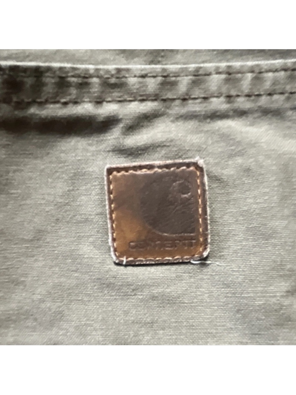 Carhartt Mens Loose Fit Canvas Utility Carpenter Work Pants 40 x 30 - Picture 2 of 4
